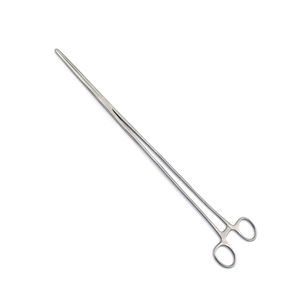 Pinzas Hemostáticas Rectas de 12 Pulgadas con Bloqueo Manual, Personalizadas, de Acero Inoxidable Alemán de Alta Calidad, Certificadas CE, para Uso Quirúrgico - Product Image 1