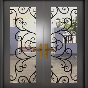 Portes d'entrée élégantes et portes d'entrée avec portails en fer, designs de portails en fer durables pour les maisons et les habitations. - Product Image 4