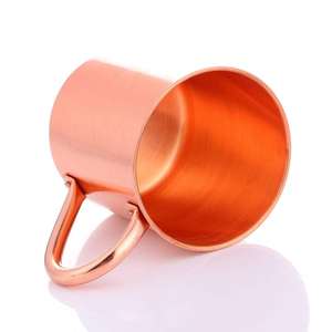 Excelentes Tazas de Cobre Puro de 400 ml, Ecológicas, Libres de BPA, a Prueba de Fugas, para Fiestas Navideñas, Celebraciones, Cerveza, Cócteles, Vodka - Product Image 6