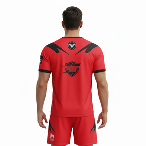 Maillot de football personnalisé sublimé, ensemble complet, respirant, à séchage rapide, uniforme de football, vêtements d'entraînement pour hommes, kits d'équipe et de club, fabricant - Product Image 2