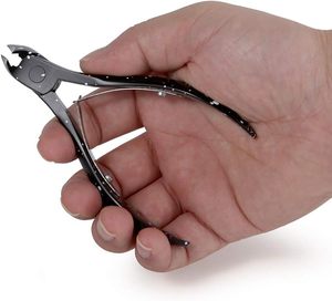 Cortauñas de Acero Inoxidable 3 en 1, Empujador de Cutículas, Herramienta de Manicura y Pedicura, Tijeras, Cortador, Portátil, Duradero, para Uñas de Bebés - Product Image 4