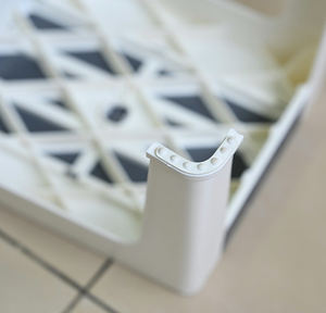 Tabouret empilable en plastique portable bicolore, petit marchepied domestique, chaise carrée de camping - Product Image 3