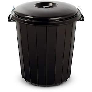 Cubo de Basura con Tapa Abatible, Ideal para Hogar, Cocina, Baño y Oficinas - Product Image 3