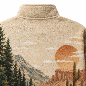 เสื้อสเวตเชิ้ตแบบซิปครึ่งตัว ผ้าทึบ มีซับใน แบบสั่งทำ ขายส่ง |   ผู้ผลิตเสื้อพูลโอเวอร์แบบซิปครึ่งตัว รับผลิตแบบ OEM ODM |   ผ้าฝ้ายฟลีซแบรนด์ส่วนตัว - Product Image 3