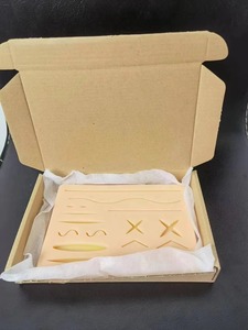 Medical Silicone Skin Suture Practice Pad Surgical Training Wound Closure Model CE ISO Approved OEM Custom Suturing Training <b>Kit</b> - Product Image 6