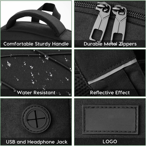 Mochilas Escolares Multifuncionales Impermeables Negras para Niños y Niñas, Mochilas Escolares para Estudiantes - Product Image 5