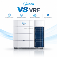 Système HVAC à débit de réfrigérant variable Midea série V8 pour hôtels, bureaux et centres commerciaux