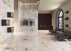 Unique 600x600mm Polished Wear-Resistant Modern Finish Porcelain <b>Tiles</b> for Apartment Room Floors Stone Texture - Product Image 4