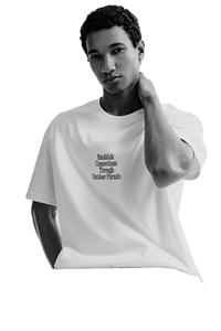 Camisetas de verano de media manga con cuello redondo de calibre pesado de algodón 100% para hombre - Product Image 5