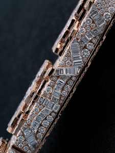 จี้ตัวอักษรประดับเพชรโมอิสซาไนต์ VVS สไตล์ฮิปฮอปสุดหรู ดีไซน์พิเศษ เงินแท้ 925 ประดับเพชรโมอิสซาไนต์ - Product Image 2