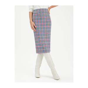 Jupe plissée écossaise en flanelle pour filles, uniforme scolaire d'été, taille haute, mini, 100% coton teint en fil, douce et respirante - Product Image 3
