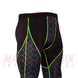 Top Seller Men Compression Wear Set Long Sleeve Compression Shirt and <b>Tight</b> Set for Workout Running Fitness - Product Image 5
