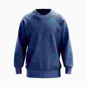 Sweat-shirt classique pour homme 100 % coton, col rond, coupe ajustée, design varié, personnalisable, tendance - Product Image 6