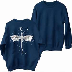 BLUE Custom Letter Printed Women's O-Neck Lantern Sleeve <b>Velour</b> <b>Sweatshirt</b> Casual Streetwear Winter Apparel Breathable OEM - Product Image 1