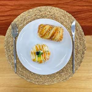 Eco Friendly Handmade Water Hyacinth Table <b>Mats</b> for <b>Plates</b> Bowls Cups Made In Vietnam - Product Image 3