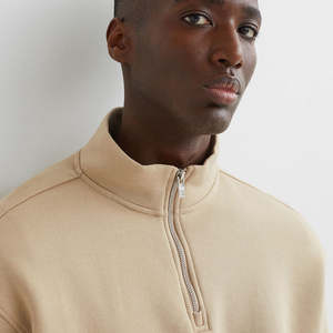 Winter Wool/Cotton Crew Neck <b>Jumper</b> Men's Organic Cotton <b>Pullover</b> Sustainable Sweatshirt Custom Front Design Breathable Quick - Product Image 5