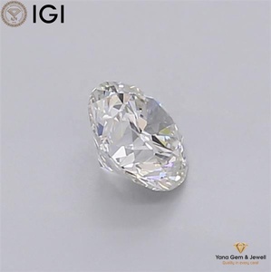 Diamant de laboratoire CVD de 0,50 carat, taille ronde, clarté VVS1, couleur F, 5,08 mm, certifié IGI, magnifique pour une demande en mariage - Product Image 5