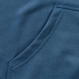 Sweat à capuche entièrement zippé personnalisé – 100 % coton molletonné de qualité supérieure, couleur unie, fermeture éclair intégrale, coupe confortable, OEM et marque privée - Product Image 5