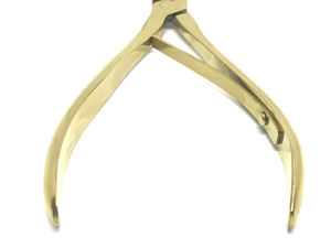 Cortacutículas Profesional Chapado en Oro con Doble Resorte y Mandíbula Afilada de Acero Inoxidable, Herramientas para Extensiones de Cabello, Precio de Fábrica - Product Image 5