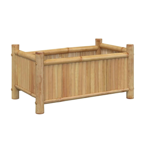 Jardinières en bambou à prix de gros, grandes jardinières d'extérieur pour la décoration de patio et de jardin, fabriquées au Vietnam - Product Image 3