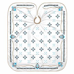 Robe de coupe Los Angeles Lakers PRO Cape couleur personnalisée tablier de coiffeur Cape de barbier Los Angeles Lakers PRO Cape pour barbier - Product Image 6