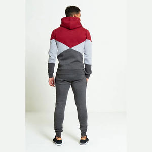 Ensemble de survêtement d'hiver pour homme, 2 pièces, pull à manches longues, sweat-shirts athlétiques décontractés, ensembles de jogging sportifs, poches, 100% coton - Product Image 4