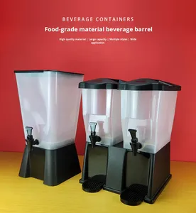 Bouilloire à eau avec robinet, distributeur de boissons, seau à jus froid, <span class=keywords><strong>limonade</strong></span>, réservoir de stockage de liquides, organisateurs de réfrigérateur extérieur - Product Image 6