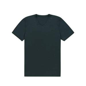 Cheap Price Premium Cotton V neck <b>Short</b> Sleeve T Shirt Men Women Soft Comfortable Casual Tee Customizable - Product Image 6