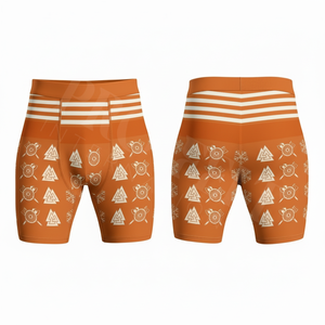 Shorts de Compresión de Cintura Alta, Deportivos, de Secado Rápido, Transpirables, Ajustados, de Poliéster, Directo de Fábrica - Product Image 4