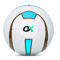 Bola Sepak PU Ukuran Resmi 4 5 Berkualitas Tinggi dari Oxva Industries dengan Desain Unik PVC Anti-Selip untuk Latihan Tim dan Pertandingan.