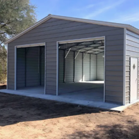 QCF286 Bâtiment métallique préfabriqué en acier à poutres en H, conception flexible et personnalisée, pour usine et garage, certifié CE, vente chaude