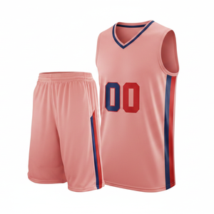 Uniforme de basket-ball unisexe de qualité durable, numéro personnalisé, respirant, antibactérien, imprimé, uniformes de basket-ball unisexe pour adultes - Product Image 1
