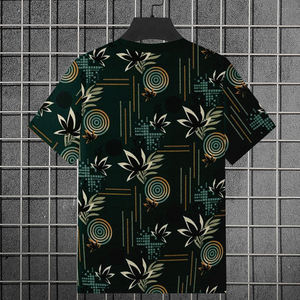 T-shirts pour hommes à manches courtes, personnalisés, de haute qualité, imprimés par transfert thermique, 100% coton respirant, décontractés, 220g, col rond, vente en gros - Product Image 3