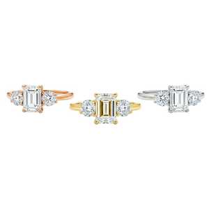 1.60 CT Emerald Cut Lab Grown <b>Diamond</b> <b>Ring</b> in 18K Gold | IGI Certified Luxury Engagement Wedding <b>Ring</b> | Elegant Bridal Jewelry - Product Image 5