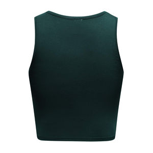 Camiseta Corta de Algodón 100% para Mujer, al por Mayor, Personalizable con Serigrafía, Prensado en Caliente y Bordado - Product Image 6