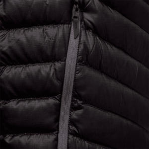 Chaleco ajustado para hombre, color azul, cuello redondo, bolsillos laterales, sin mangas, transpirable, tipo puffer. - Product Image 5