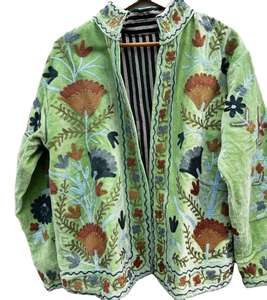 เสื้อคลุมไหมพรมกำมะหยี่สำหรับผู้หญิงไซส์ใหญ่ สไตล์ลำลอง แขนยาว เหมาะสำหรับฤดูใบไม้ร่วง ดีไซน์เรียบหรู กระดุมเดี่ยว แขนถอดได้ - Product Image 5