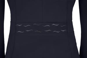 Veste d'équitation pour femmes à logo personnalisé, en coton et élasthanne, tissu durable pour les concours, vente chaude - Product Image 4