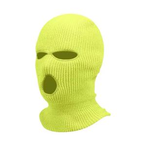 Cagoule de ski personnalisée en gros pour hommes, en polyester, coupe-vent, isolante thermiquement, tricotée à 1 trou, pour le cyclisme et la pêche - Product Image 4