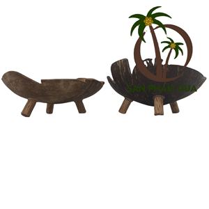 Porte-savon en coquille de noix de coco écologique de haute qualité Décoration de maison et de restaurant - Product Image 6