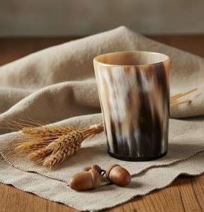 Polished Eco-Friendly Drinking <b>Glasses</b> Made From Natural Buffalo Horn Huge Assortment of Sizes and Styles for Bars and <b>Pubs</b> - Product Image 2