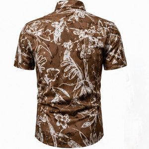 Camisa Casual Floral para Hombre con Costuras Premium, Tela Transpirable y Ajuste Cómodo para Uso Diario y Moda Festiva - Product Image 2