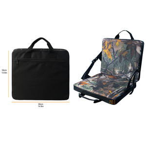Cojín de Asiento Plegable para Exteriores, Transpirable, Impermeable, Ecológico, con Camuflaje, para Estadio, Caza y Camping - Product Image 3