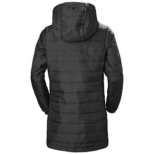 Black Padded Winter Jacket <b>Men</b> Hooded Full Zip Outdoor <b>Coat</b> <b>Waterproof</b> Breathable Outerwear <b>Men</b> <b>Long</b> Puffer Jacket 2026 - Product Image 4
