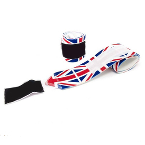 Bandes de maintien de poignet unisexes personnalisables avec logo par sublimation, en matériau élastique, pour la protection des mains et le soutien des poignets lors de la musculation - Product Image 1