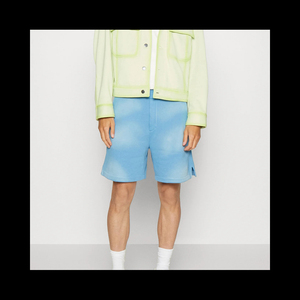 กางเกงขาสั้นผู้ชายสกรีนลายแบบกำหนดเอง กางเกงขาสั้นฟอกสีซีดสไตล์วินเทจสำหรับผู้ชาย ขายส่งเสื้อผ้าสตรีทแวร์ กางเกงขาสั้นผ้าฝ้ายหนา 100% - Product Image 3