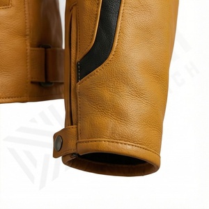 Chaqueta de Motociclista de Cuero Genuino para Hombre de la Mejor Calidad, Nueva Colección de Invierno, Chaquetas de Motocicleta con Protecciones Desmontables Personalizadas - Product Image 6