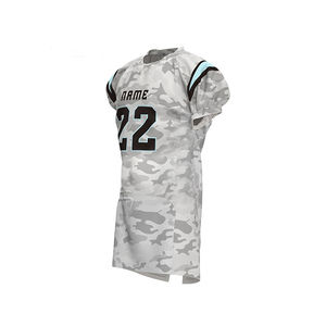 Uniforme de Fútbol Americano con Tela que Absorbe la Humedad, Costuras Reforzadas, Jersey y Pantalones para Juego Competitivo, Ropa Deportiva - Product Image 2