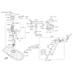 Nouvelles pompes à carburant et unités de transmission Forte 31112A7000 - Product Image 2