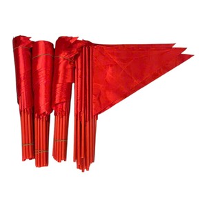 Drapeau rectangulaire personnalisé en polyester avec emblème haricot, mât en acrylique, imprimé numériquement, promotionnel, pour usage extérieur, couleur - Product Image 6